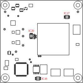 temperature sensor layout